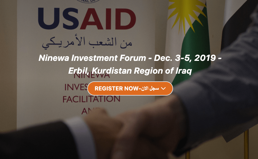DAI Project Supports Key Investment Forum in Northern Iraq · DAI